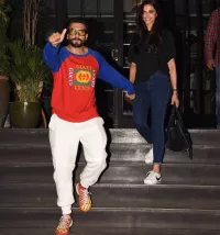   Deepika and Ranveer Singh 