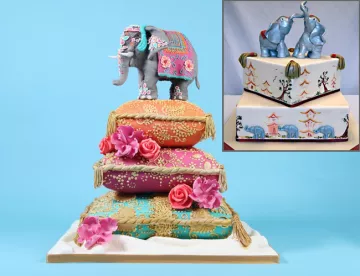 7 Tempting Wedding Cake Themes For Your Big Fat Indian Wedding