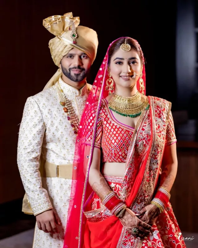 Unseen Pictures Of Disha Parmar And Rahul Vaidya S Intimate Wedding