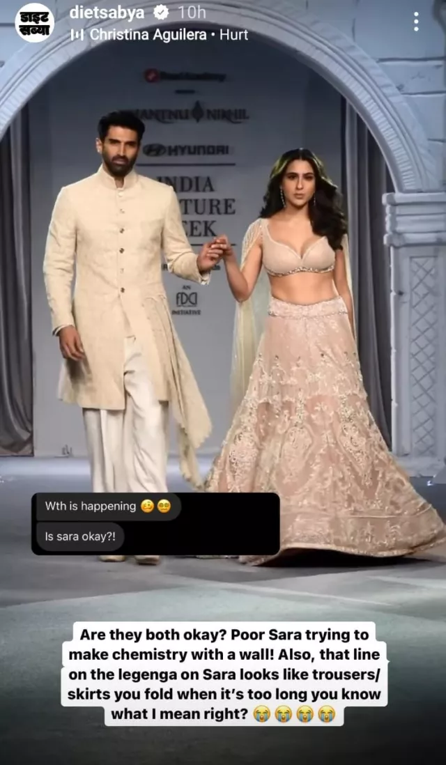 Sara Ali Khan And Aditya Roy Kapur Are Brutally Trolled For Their Ramp