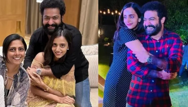 Jr Ntr S Wife Lakshmi Pranathi Decks Up In A Beige Coloured Dress On