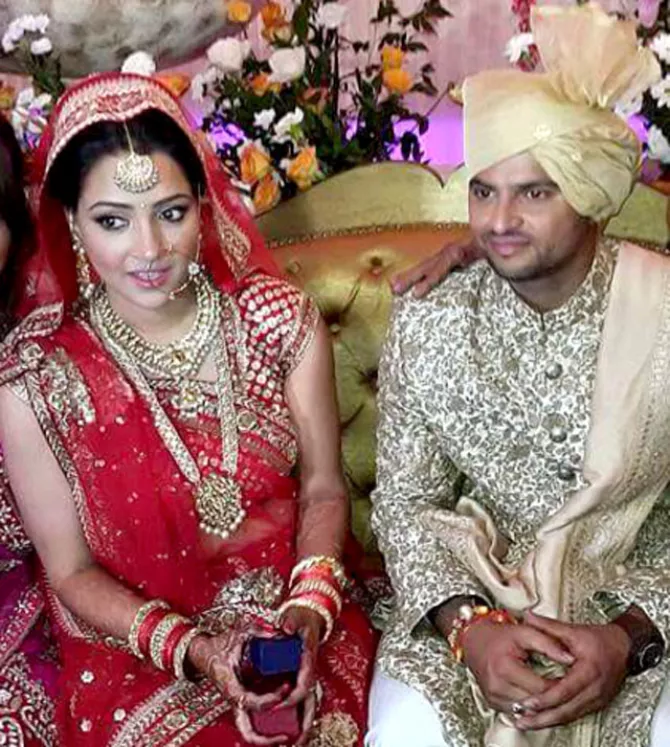 The Wedding Story Of Indian Cricketer Suresh Raina And Priyanka Chaudhary