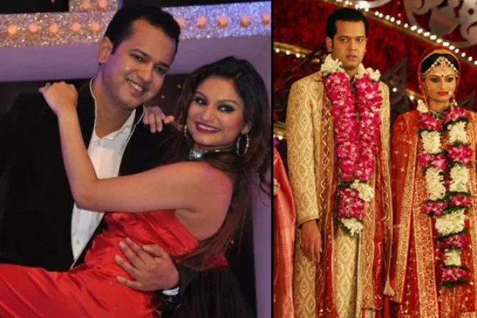 Dimpy Ganguly and Rahul Mahajan