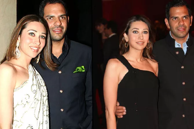 Karisma Kapoor and Sanjay Kapur