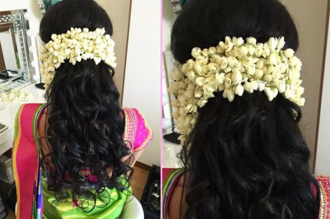 10 Gorgeous Gajra Hairstyles To Dazzle At Your Besties Wedding 4407