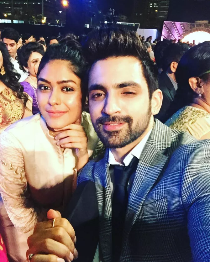 Are 'Kumkum Bhagya' Fame Actor Arjit Taneja And Mrunal Thakur Dating In