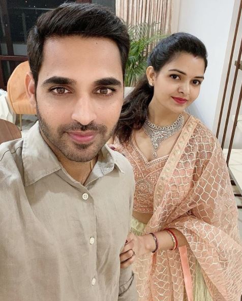 On Bhuvneshwar Kumar S St Birthday His Wife Nupur Nagar Shares A