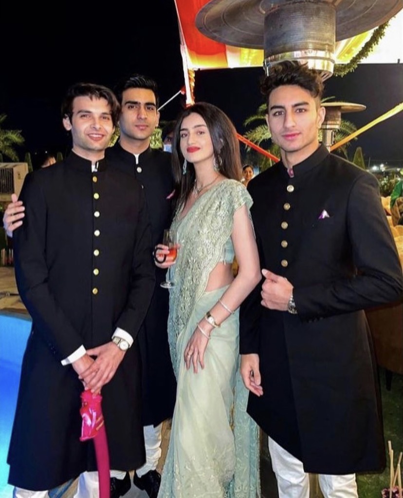 Ibrahim Ali Khan Stole The Show In A Sherwani At CM Of Punjab Amrinder