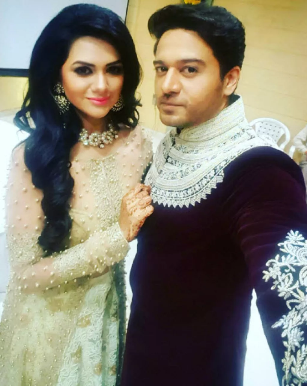 Exclusive Pictures And Videos From Gaurav Khanna And Akansha Chamola's