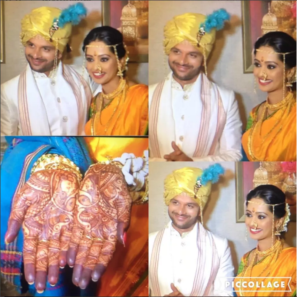 Satrangi Sasural Actors Ravish Desai And Mugdha Chaphekar Tie The Knot