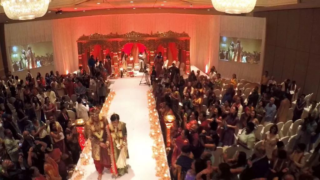 wedding drone video