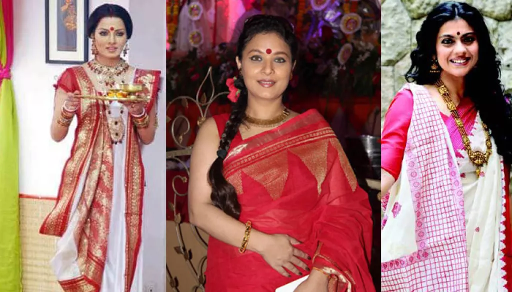 Outfit Inspirations From Bollywood Divas For Durga Puja