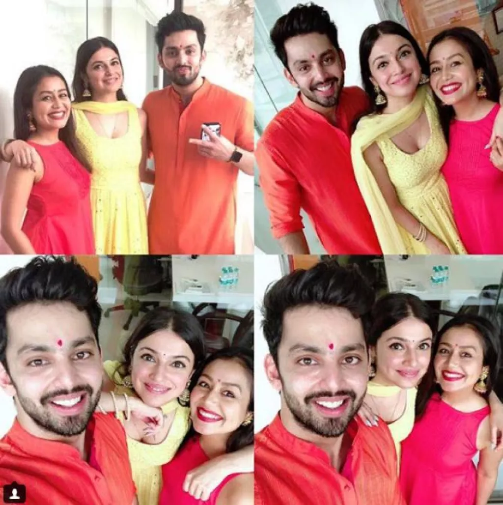 Neha Kakkar And Himansh Kohli Celebrate Diwali Together Call Each