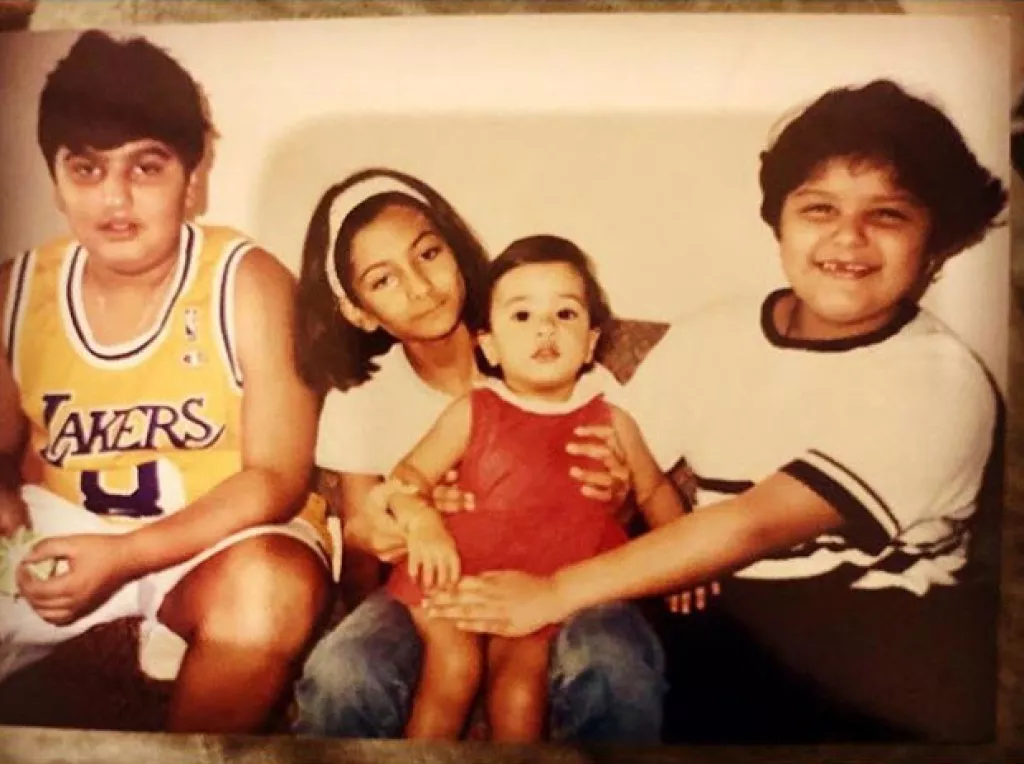 Arjun Kapoor Posts Unseen Childhood Pictures With Baby Janhvi Kapoor