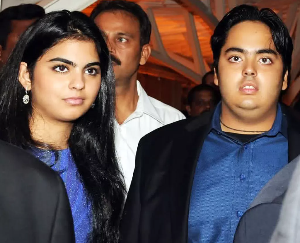 Unseen Childhood Pictures Of Isha Ambani, Akash Ambani And Anant Ambani