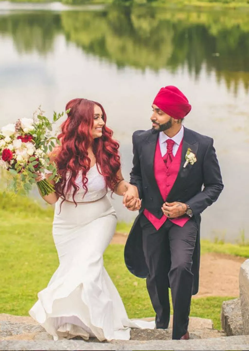 Bride And Groom Visit Ailing Grandfather In Hospital First Thing After ...