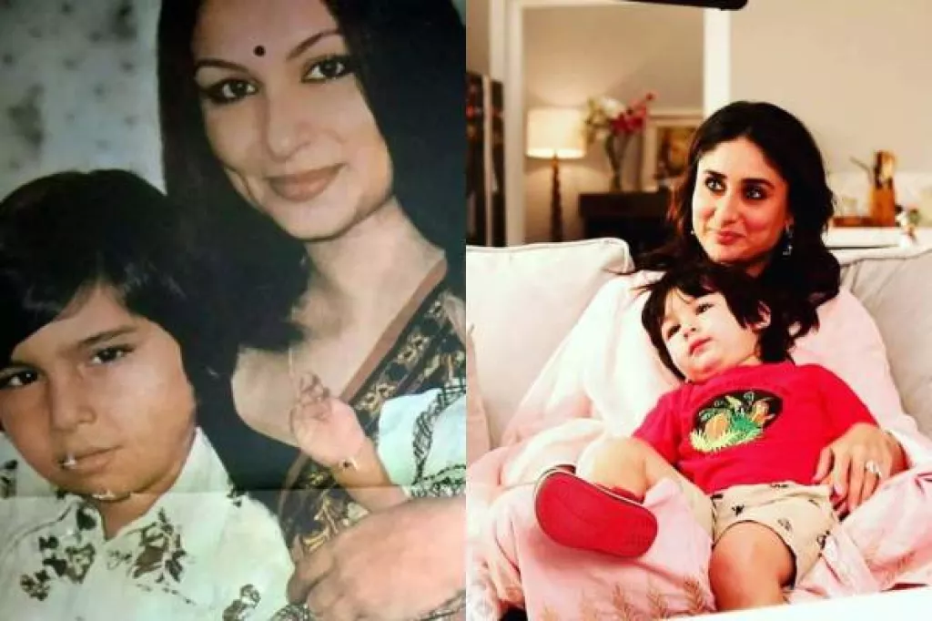 Saif Ali Khan's Unseen Childhood Picture Proves A Striking Resemblance ...