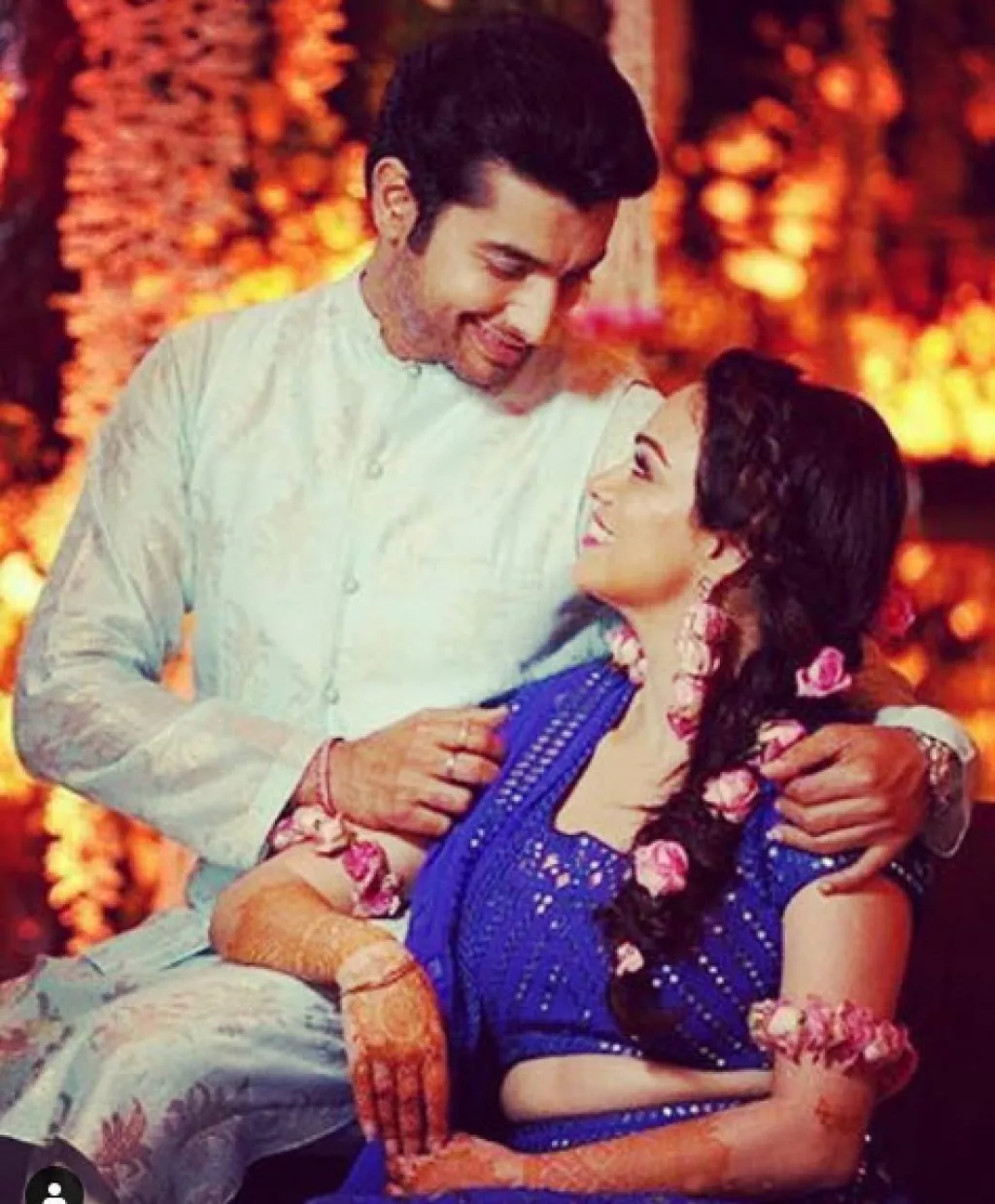 Sharad Malhotra And His FiancÃ©e, Ripci Bhatia Were All 'Rock And Roll