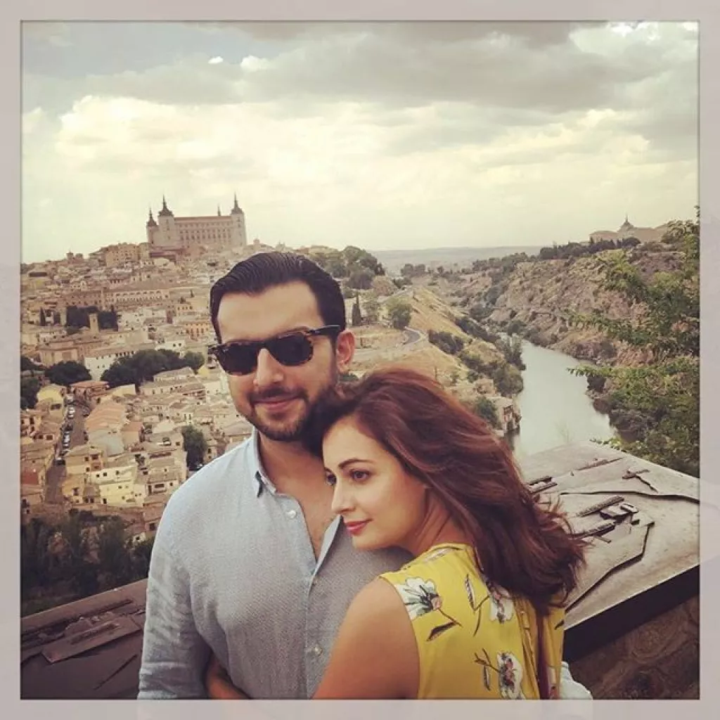 Dia Mirza And Sahil Sangha Reveal The Truth Behind His Affair Being ...