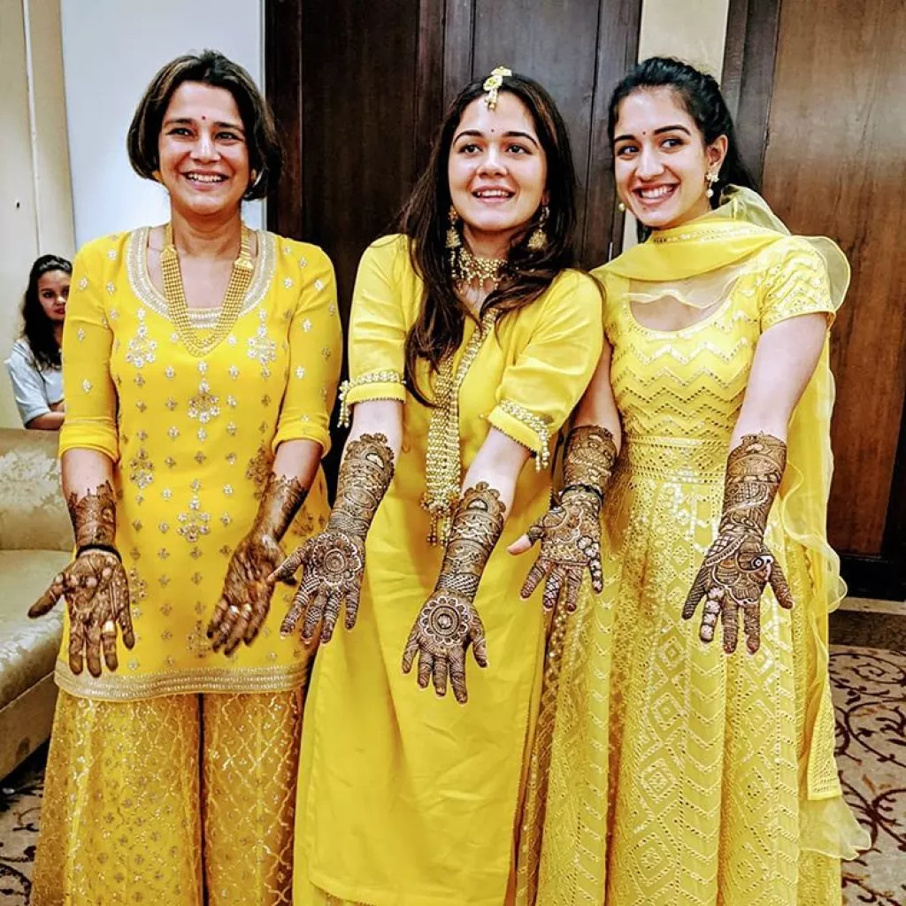 Radhika Merchant's Yellow Anarkali For Sister's Mehendi Ceremony Will ...