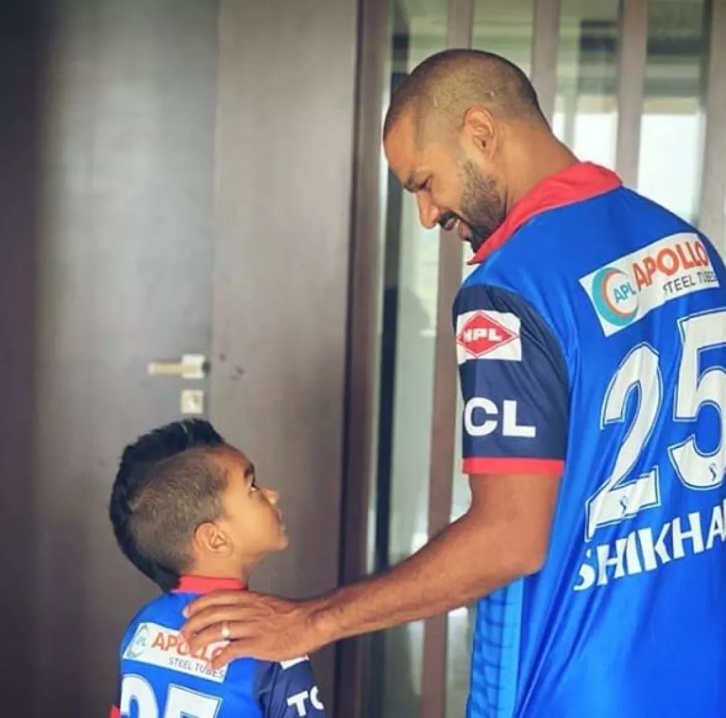 Shikhar Dhawan Shares Photo With His Little Son Zoravar Reveals How Badly They Re Missing The Ipl