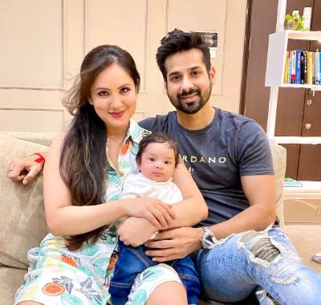 Puja Banerjee And Kunal Verma Take Their Little Boy, Krishiv For His