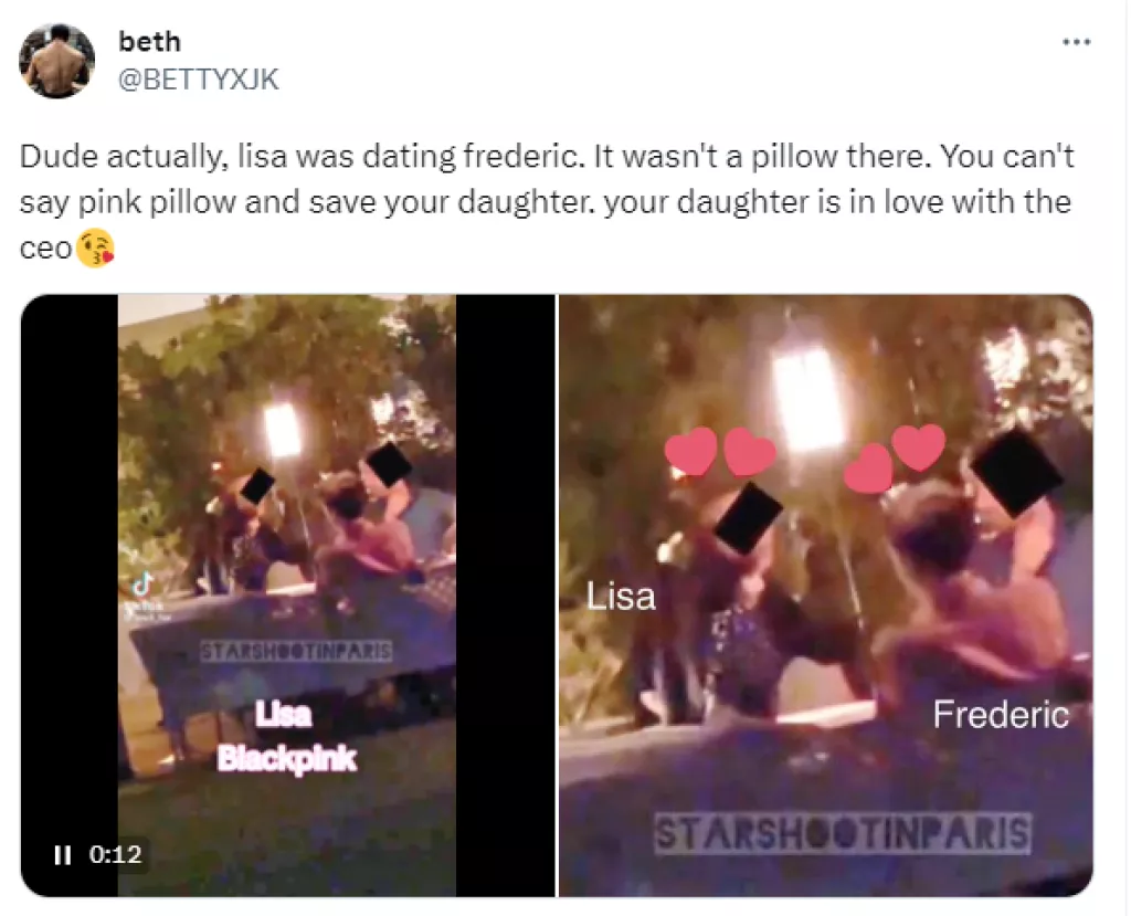 BLACKPINK's Lisa Reportedly Introduced Her Billionaire BF, Frederic ...