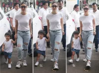 Kareena Kapoor Khan Twinning With Her Son Taimur Ali Khan Is