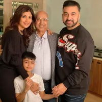 Shilpa Shetty Kundra, Raj Kundra and Viaan Raj Kundra