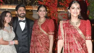 Sonam Kapoor Stuns In An Off White Net Saree, Amps Her Look With A Rare 18k