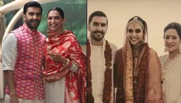 Ranveer Singh And Deepika Padukone Share Unseen Pictures From Their Wedding