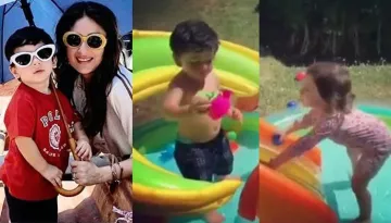 Taimur Ali Khan And Kainaat Singha Teach Us How To Beat The Heat On ...