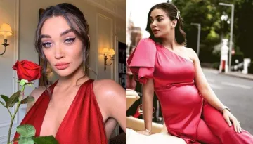 Amy Jackson Shares Lovey-Dovey Pictures To Celebrate Fiance George ...