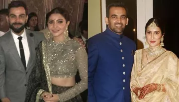 When Virat Kohli Danced Holding Anushka Sharma's 'Dupatta' At Zaheer ...