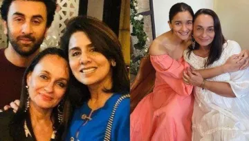 'Samdhans'-To-Be, Neetu Kapoor And Soni Razdan Party With Their Girl ...