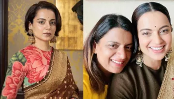 Kangana Ranaut Stole From Sister, Rangoli In Childhood, Drops Old Pic ...