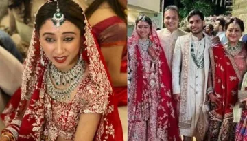 Tina Ambani's Stylish Lehenga Drape At Son, Anmol Ambani's Wedding ...