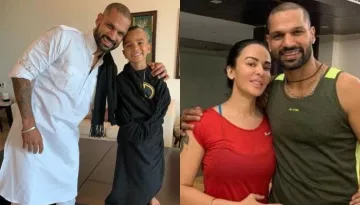 On-Duty, Shikhar Dhawan Shares A Heartfelt Message For His Wife, Ayesha ...