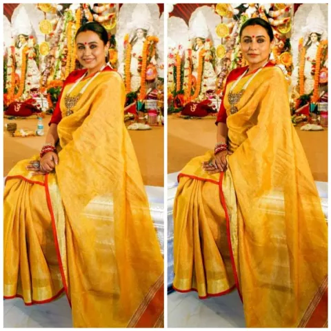 Rani Mukerji Recalls Her Daughter, Adira's First Visit To Durga Puja ...