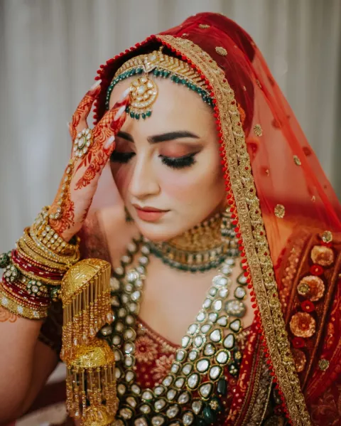 Bride Wore Manish Malhotra's Lehenga For 'Waalima', Paired Her Designer ...