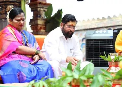 Eknath Shinde's Wife, Lata's Major Role In His Success From Being An ...