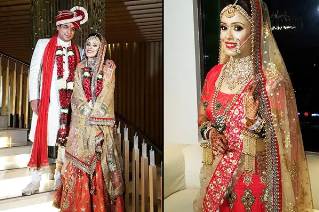 Complete Wedding Album Of Famous Bollywood Actress Hrishita Bhatt And ...