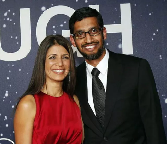 Sundar Pichai And Anjali Pichai's Love Story: How His Wife's Support ...