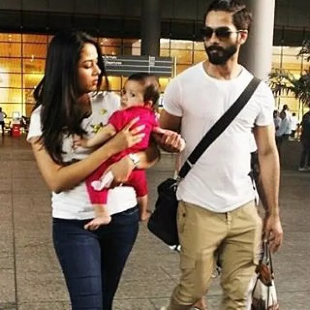 The New Pics Of Shahid Kapoor And Mira Rajput S Princess Misha Kapoor Are Just Too Priceless