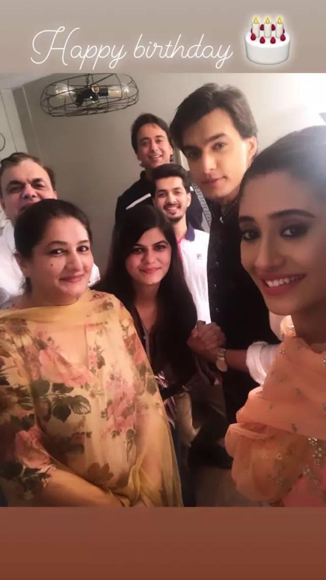 Shivangi Joshi Celebrates Mohsin Khan's Birthday With His Family On The