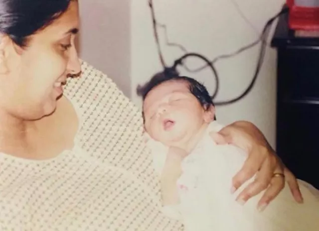 Smriti Irani Shares A Throwback Picture Of Daughter, Zoish As She ...