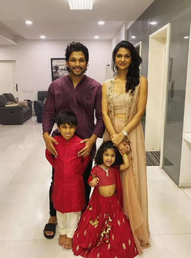 Allu Arjun Posts An Adorable Video Of His 'Bae', Allu Arha, Shares ...