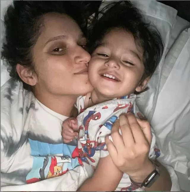 Sania Mirzas Eid Wish Includes Her Son Izhaan Mirza Malik In Blue Kurta And His Cutest Smile