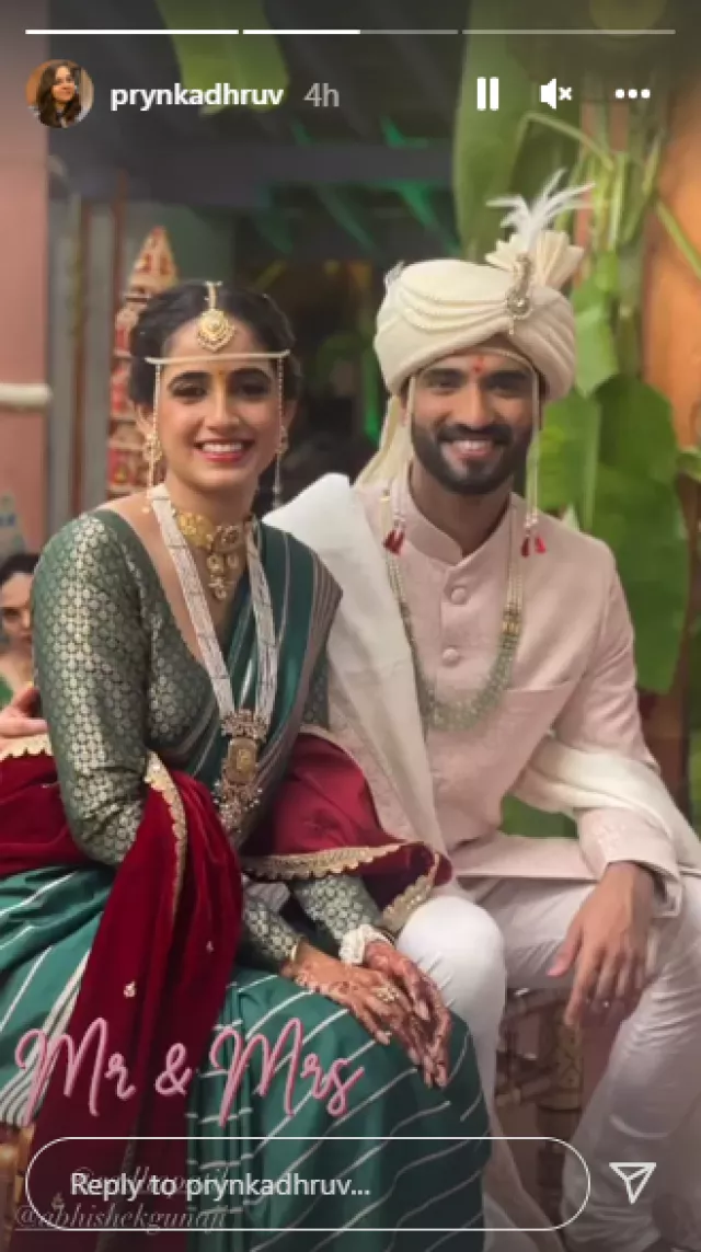 Milind Gunaji's Son, Abhishek Gunaji Ties The Knot With Girlfriend ...