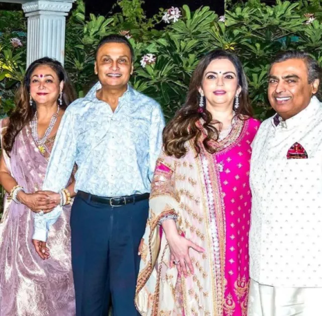 Tina Ambani Pens An Adorable Anniversary Wish For 'Jeth-Jethani ...